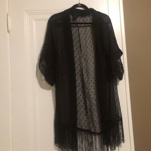 Steve Madden sheer cardigan